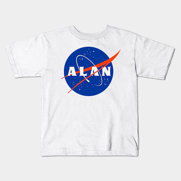 Nasa - Alan Kids T-Shirt by gubdav